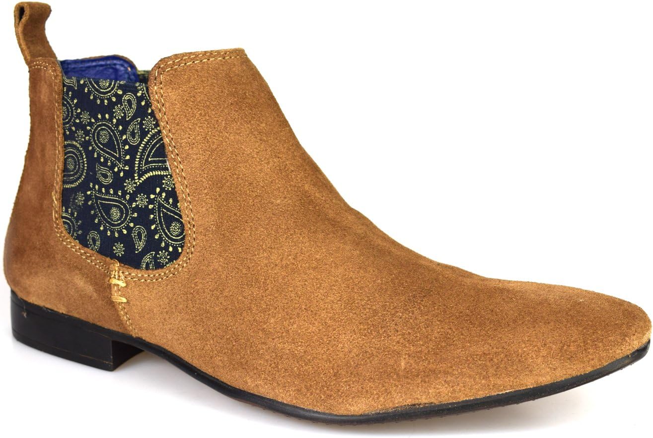 Silver StreetCarnaby Tan Suede Mens Chelsea Boots