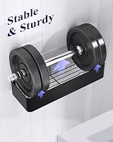 Kitsure 2 Pack Rustproof Shower Caddy Large Shelves Drill-Free 4 Hooks Black view 5