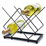 MCSAPIL Small Wine Racks Countertop