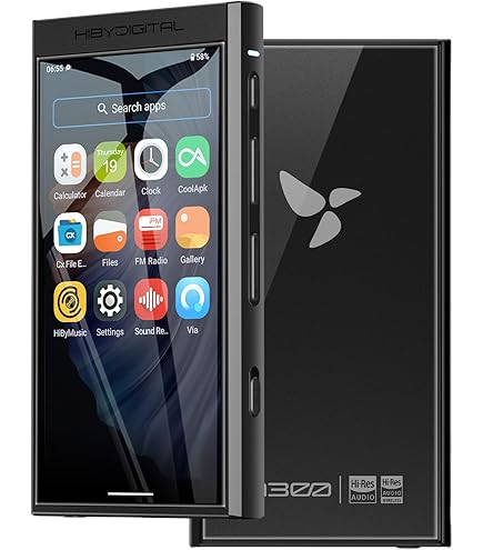 【美品】HIBY DIGITAL M300 / BLACK Amazon.com: HiBy Digital M300 Digital Audio Player with