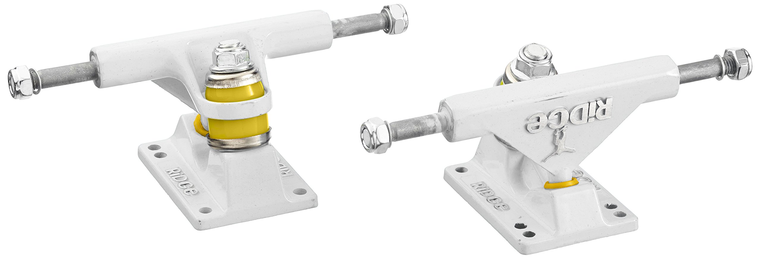 Ridge Skateboards Big Brother Cruiser Skateboard Trucks - White, 4-27-Inch โ image 1