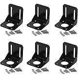 Anndason Nema 17 Stepper Motor Mounting Bracket w/ M3 Screws (6 PCS)