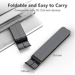 Tonmom Laptop Stand for Desk, Adjustable Laptop