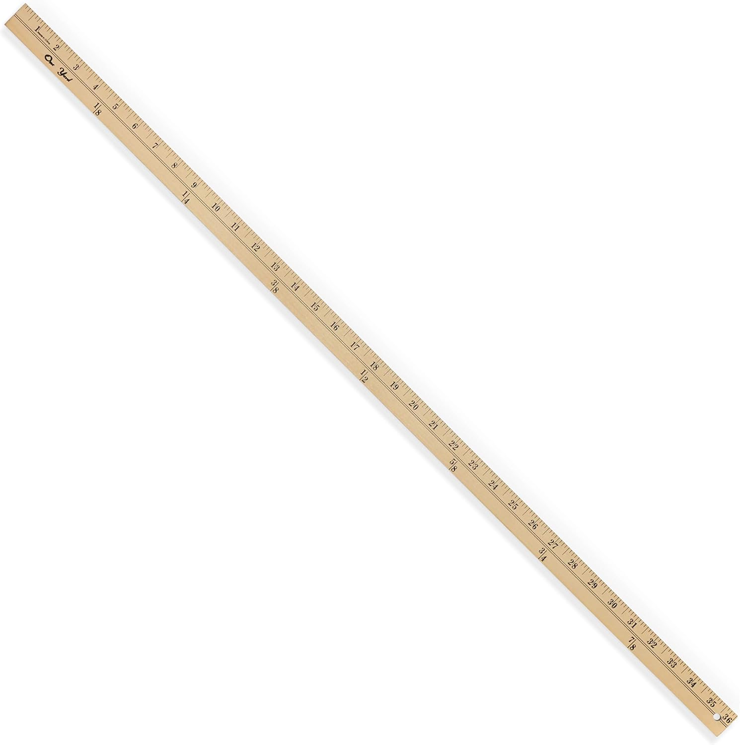 Amazon.com: Dritz Wooden Yardstick, Natural