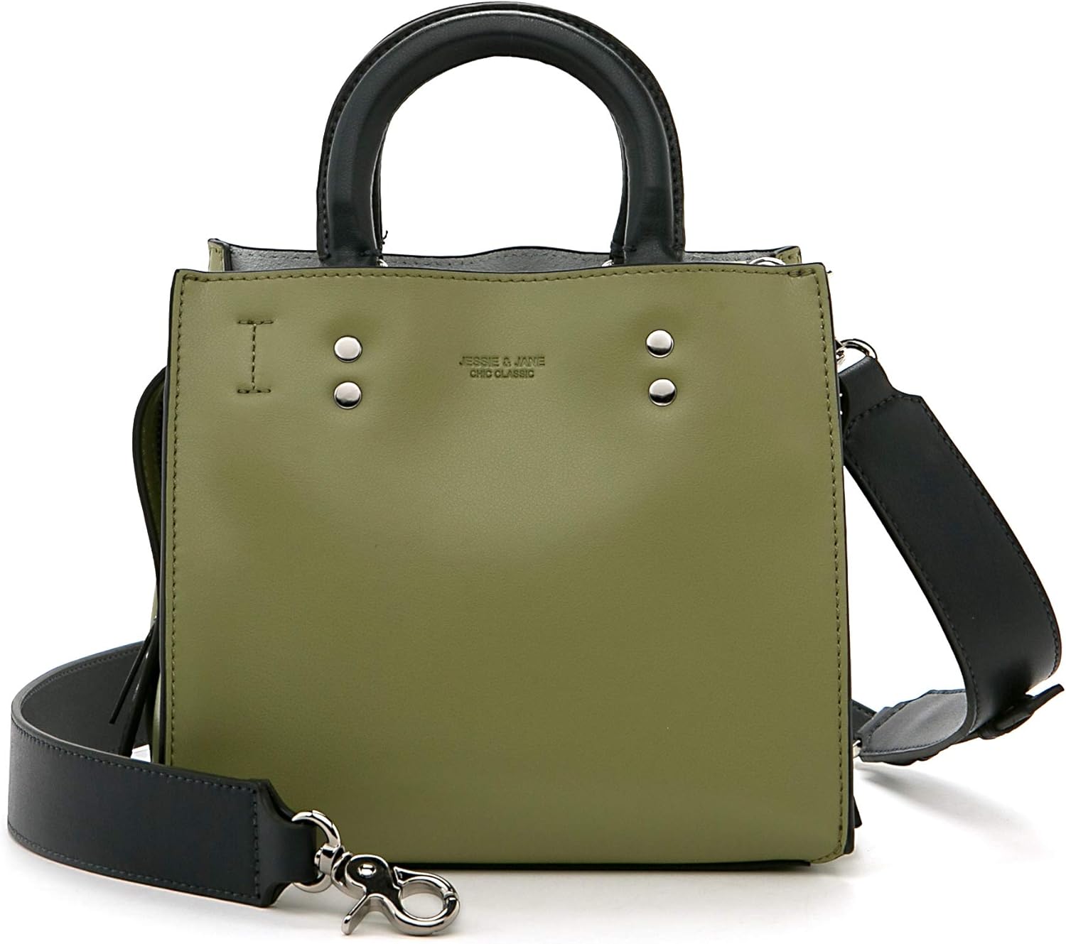 olive green shoulder bag