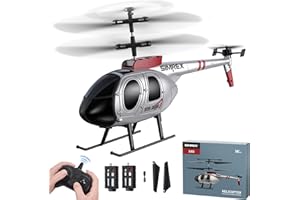 SIMREX RC Helicopter,Remote Control Helicopter Toy for Kids & Beginners, 20 Mins Flight, Altitude Hold, 2 Speeds,2 Batteries, Gift for Kids Boys Girls