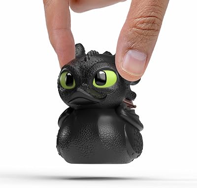 TUBBZ Toothless How to Train Your Dragon Rubber Duck 5cm Collectible