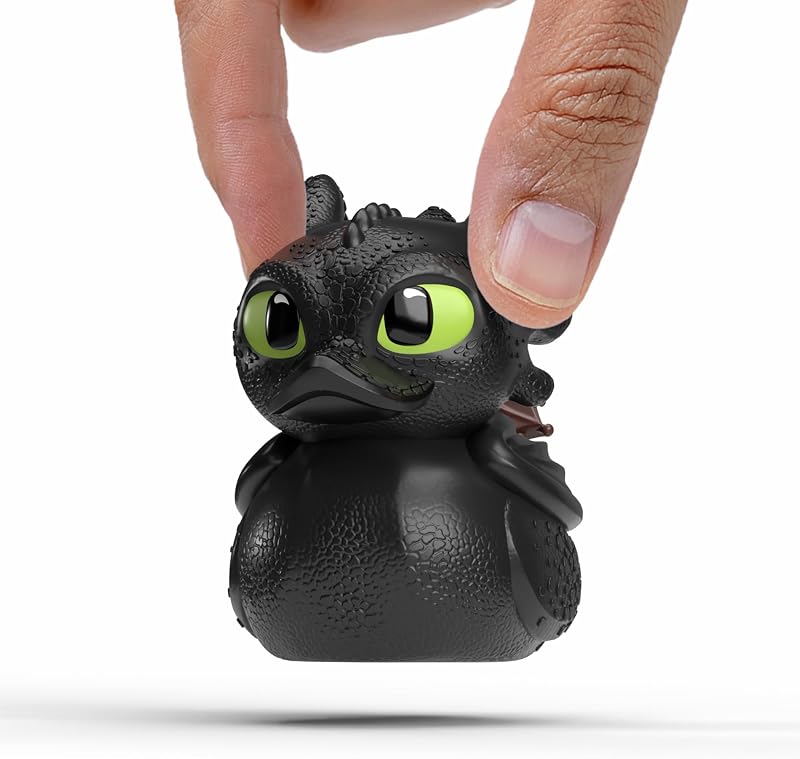 TUBBZ Toothless How to Train Your Dragon Rubber Duck 5cm Collectible