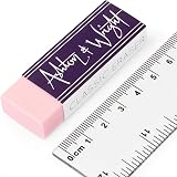 Ashton and Wright Classic Rubber Latex Free Erasers Pack of 5 Pastel view 4