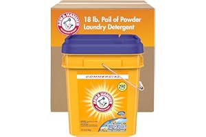 CHURCH & DWIGHT Arm & Hammer powder laundry detergent, crisp clean, 18 lb pail