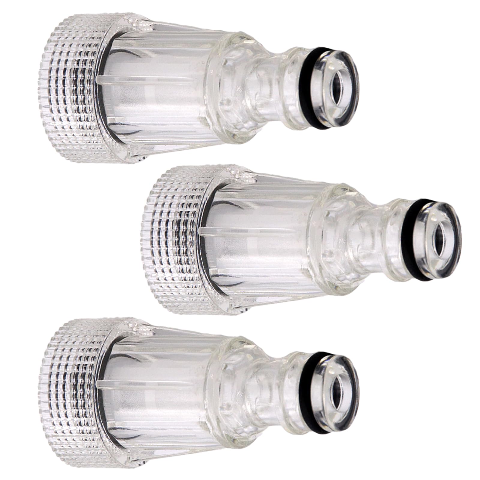 IUSOT 3 Pcs Plastic Pressure Washer Inlet Filter Water Filter 3/4" Garden Hose for Garden Connectors for Connector, Garden Home Connectors, Hose Adapter