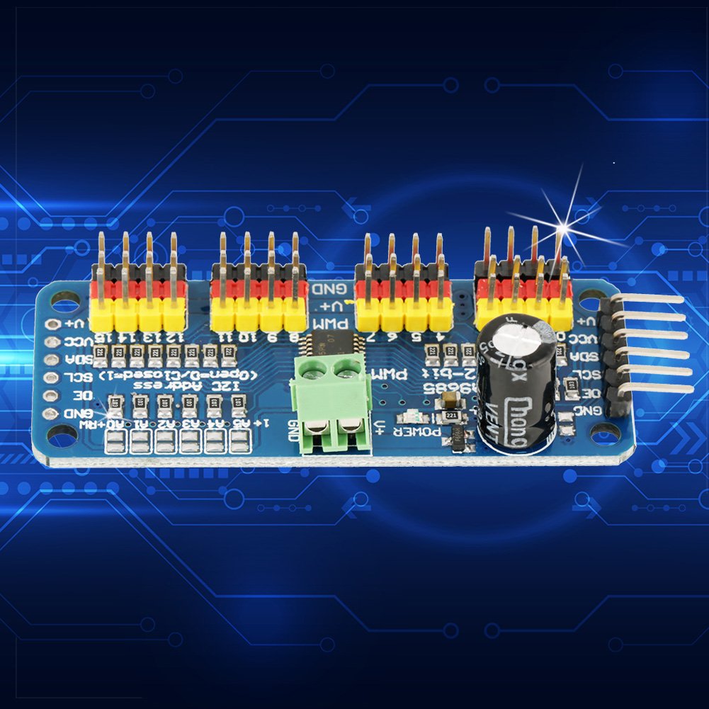 16Channel PWM/Servo/Steering Engine Drive Board Controller Robot Motor