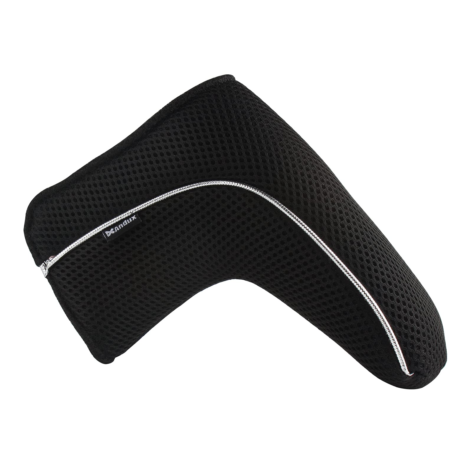 Andux Mesh Putter Cover Golf Blade Putter Head Covers MT/TG15 Black