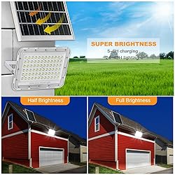 200W LED Solar Flood Lights,18000Lumens Street