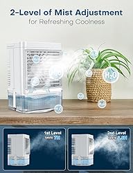 COOLECH Personal Air Conditioner w/Remote & LED