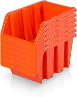 25 Pack Storage Boxes Size 3 Red-Brown 19.5x12x9cm Workshop Hobby Craft Small view 5