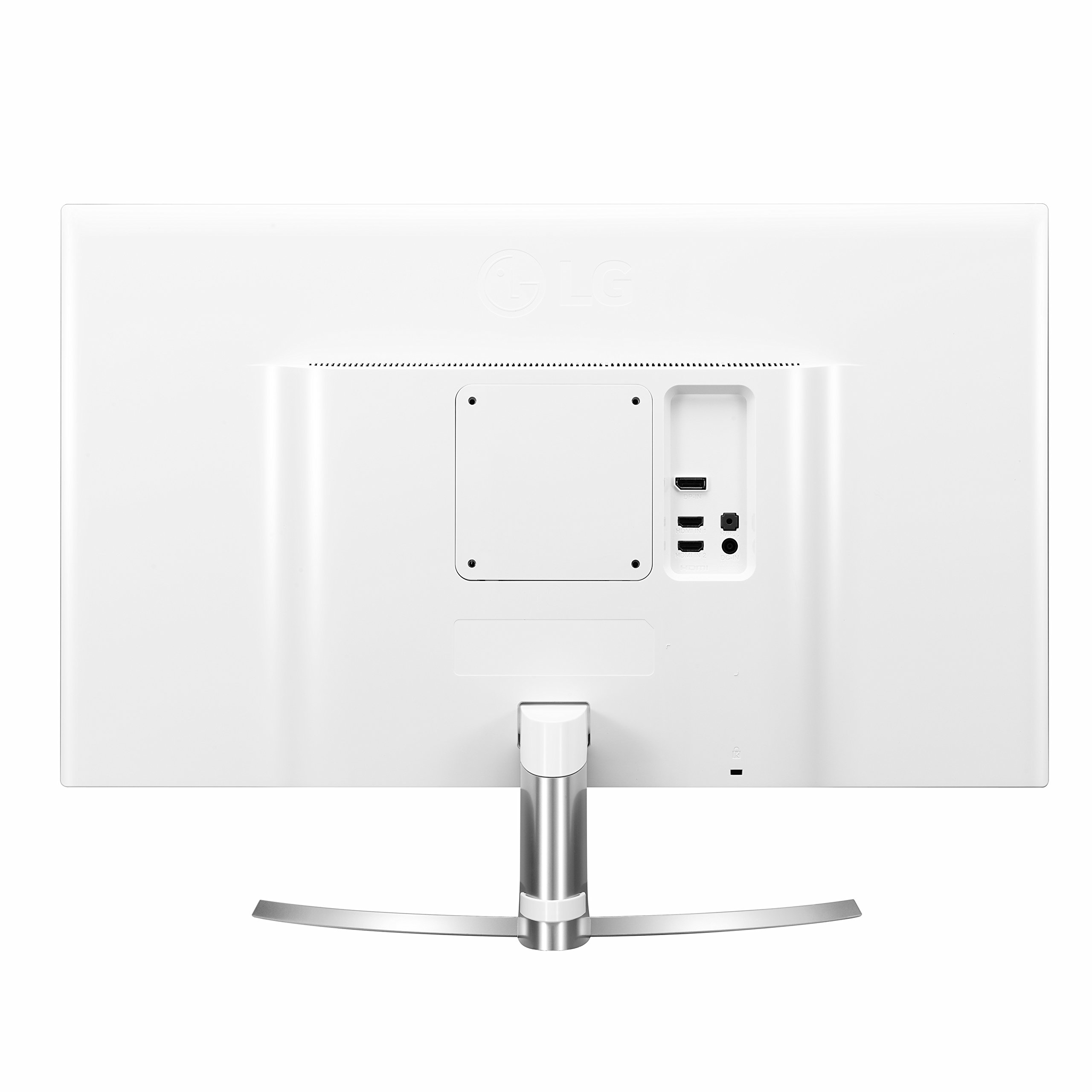 LG 27UD68W 27Inch 4K UHD IPS Monitor with FreeSync, Silver/White