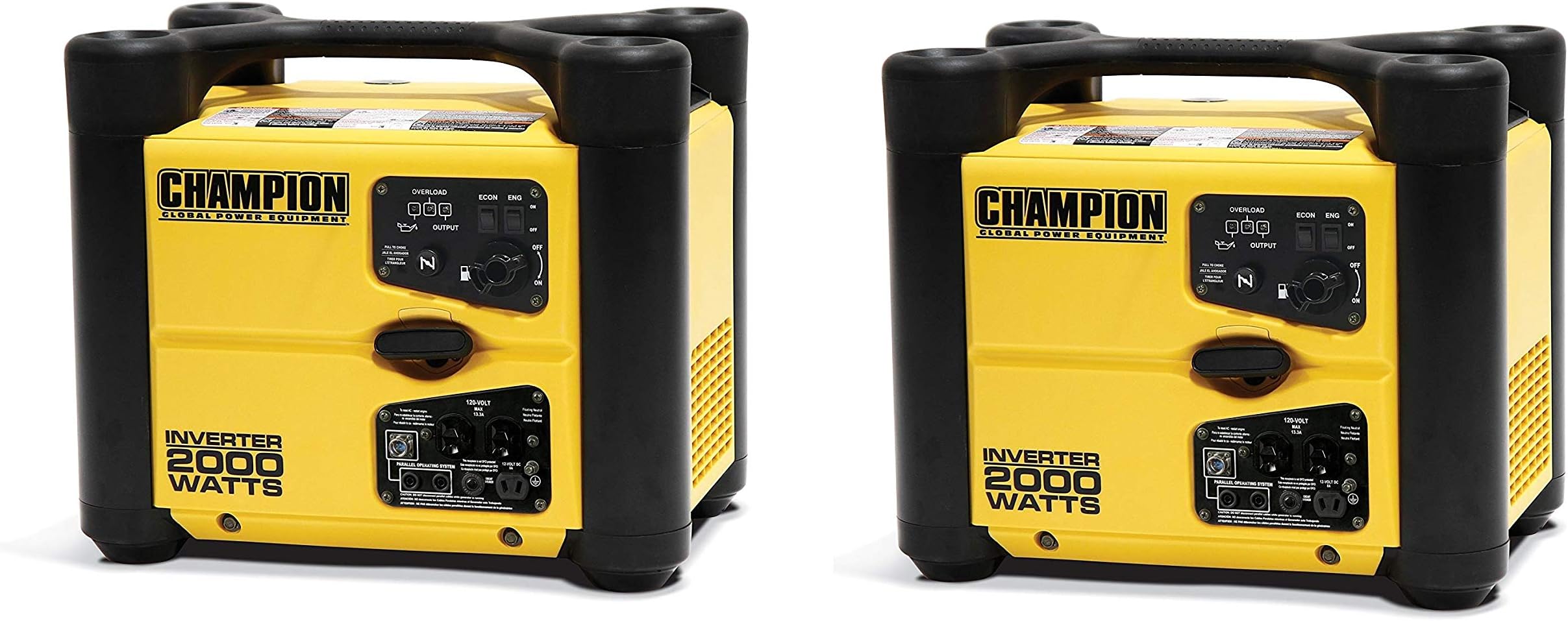 Champion 2000-Watt Stackable Portable Inverter Generator (Pack of 2)