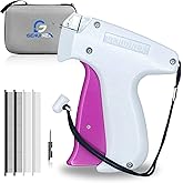 Stitch Gun for Clothes – A Complete Kit with 3000 Fasteners, 2 Needles & EVA Carrying Case. Handheld Tagging Gun for Clothing & Fabric-Friendly Stitchy Stitch Gun for Hemming, Quilting & Quick Repairs