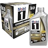 Mobil 1 Extended Performance Full Synthetic Motor Oil 5W-20, 1 Quart (6-pack)