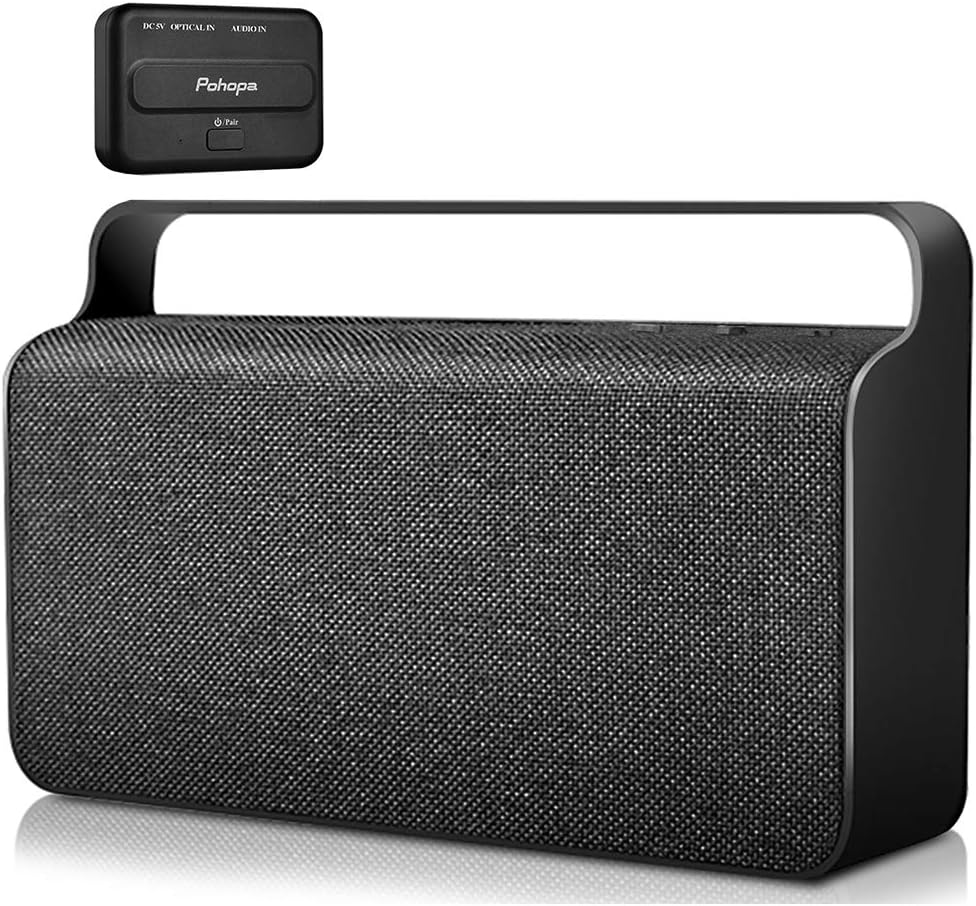 Wireless TV Speaker Pohopa Portable New TV Soundbox, TV Audio Hearing