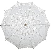 Bestage Chinese Japanese Handmade Parasol Umbrella,Asian Decoration DIY Art Dance Classical Umbrella for Wedding Parties Photography Costumes Cosplay(1 PCS)