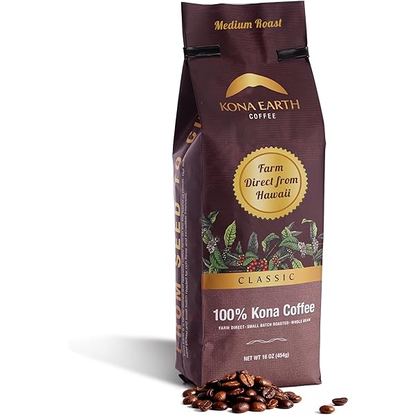 Amazon.com : Farmers Choice 100% Kona Coffee 6 oz. Pouch - Bean