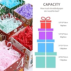 PINENUTS Crinkle Paper Filler for Gift Boxes