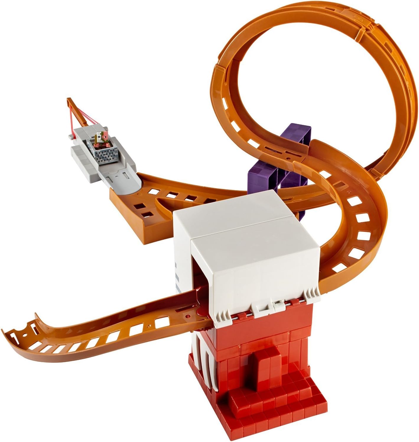 hot wheels minecraft ghast attack