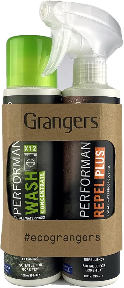 Grangers Eco Twin Pack Performance Wash and Performance Repel Plus 300ml/275ml