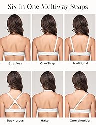 Wingslove Women's Strapless Full Figure Bra