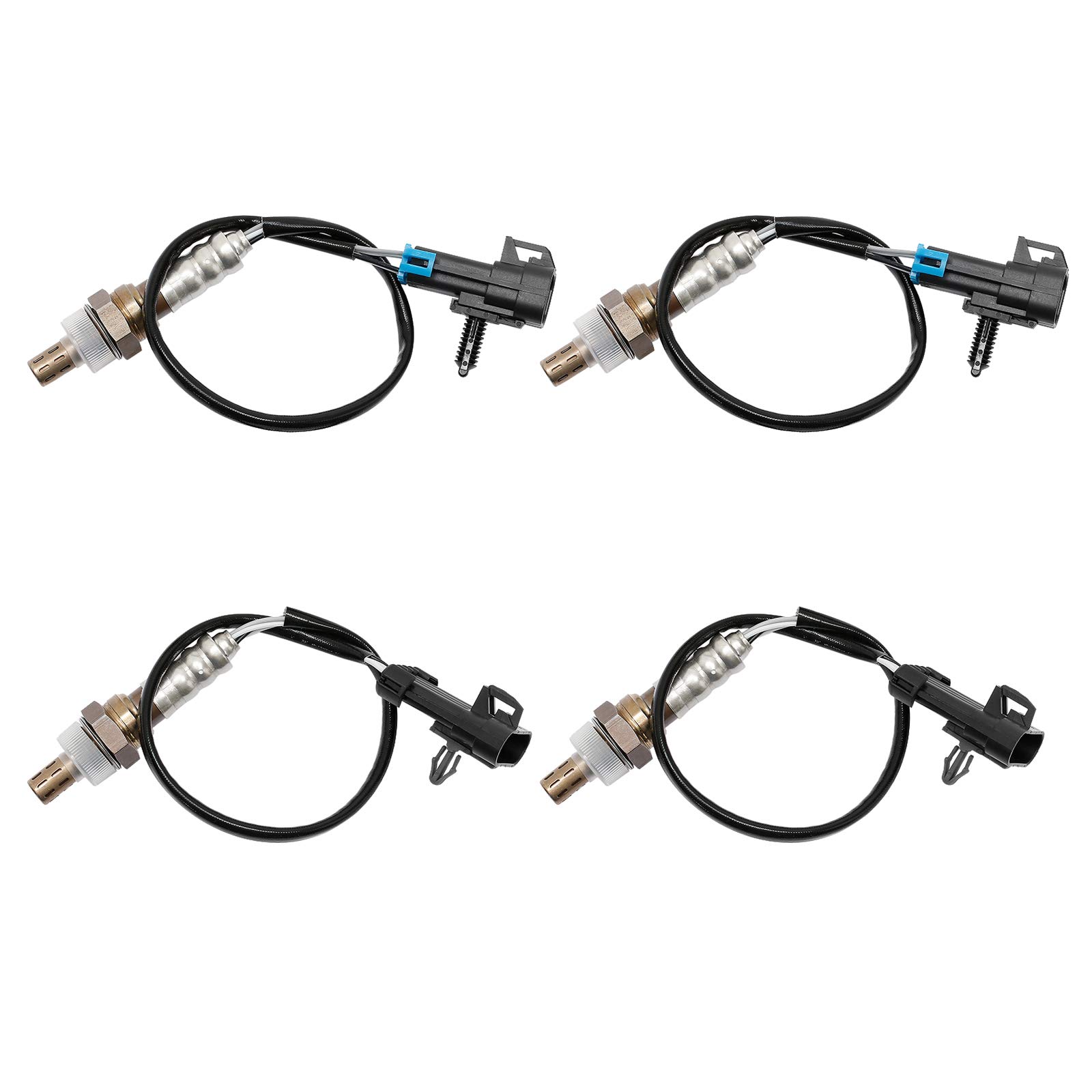 Photo 1 of HQPASFY 234-4012, 234-4018 O2 Oxygen Sensor Compatible with Chevy Silverado Tahoe Suburban Express GMC Sierra Yukon Cadillac Escalade & More 4.3L 4.8L 5.0L 5.7L O2 Sensor (4 Pack)