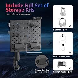 PEGZONE Headphone and Controller Holder, Rotating