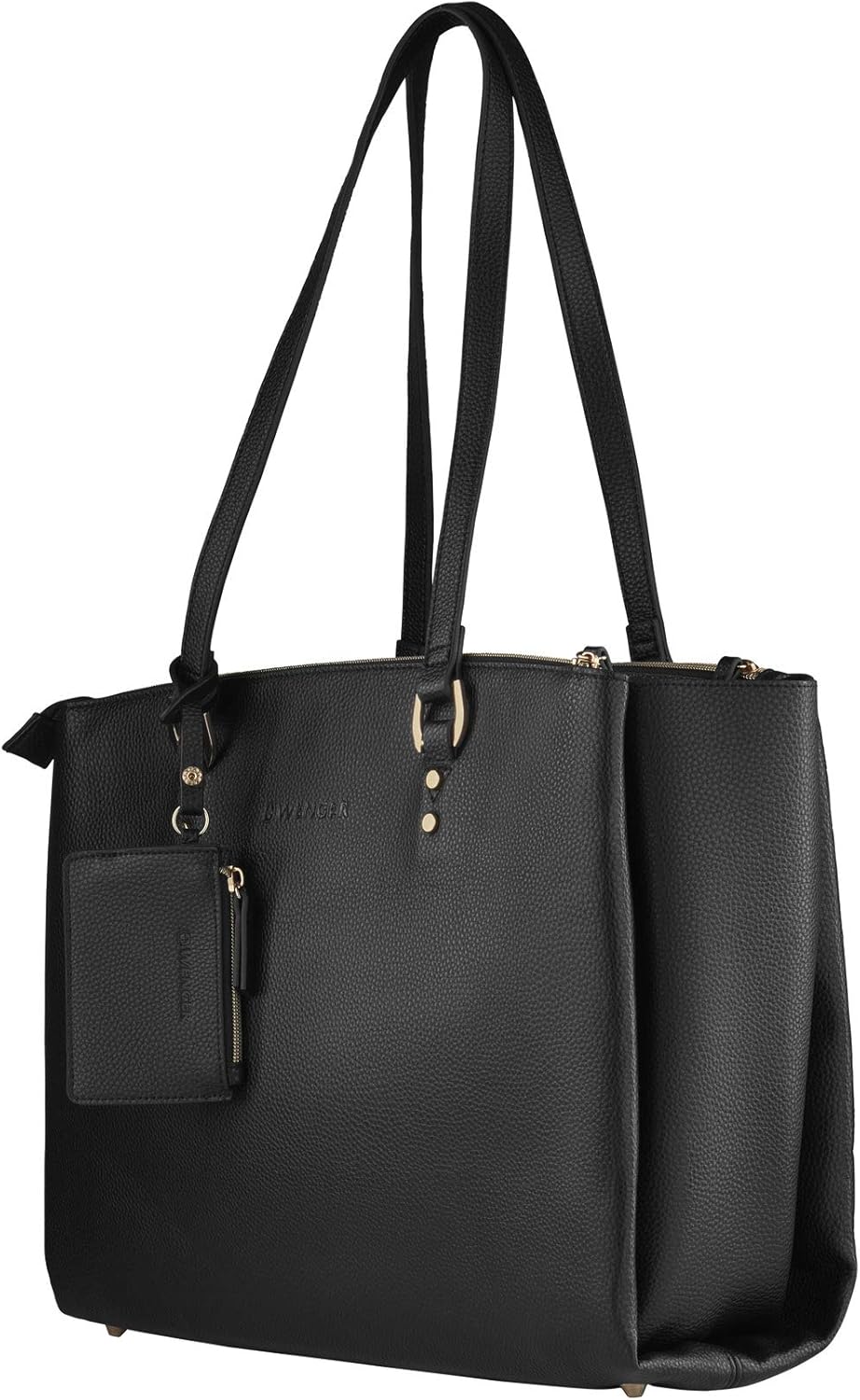Wenger 606495 Rosalyn 14" Women's Business Tote Bag, Padded Laptop Compartment with Inner Zippered Pockets in Black (20 litres), 38 cm - Image 5