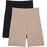 Danskin Womens Active 2-Pack Energize 7" Bike Shorts