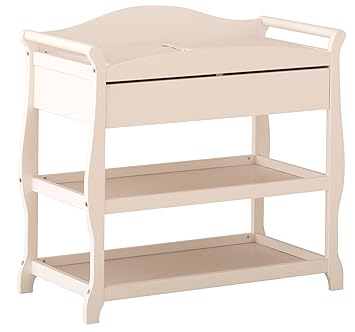 Amazon Com Storkcraft Aspen Changing Table With Drawer White