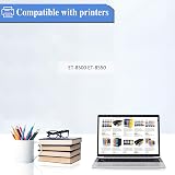 SHUOLEI 114 Ink Bottle Multipack for Epson ET-8500 ET-8550 - 6 Color Ink Refills view 2