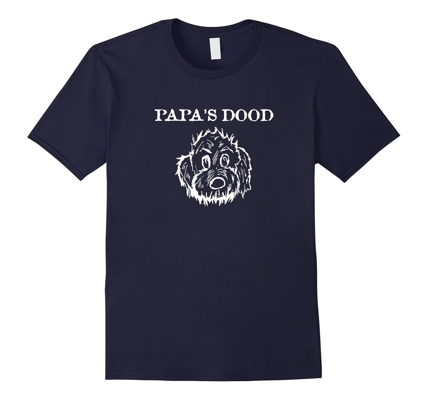 Mens Papa's Dood Goldendoodle T-Shirt-Rose