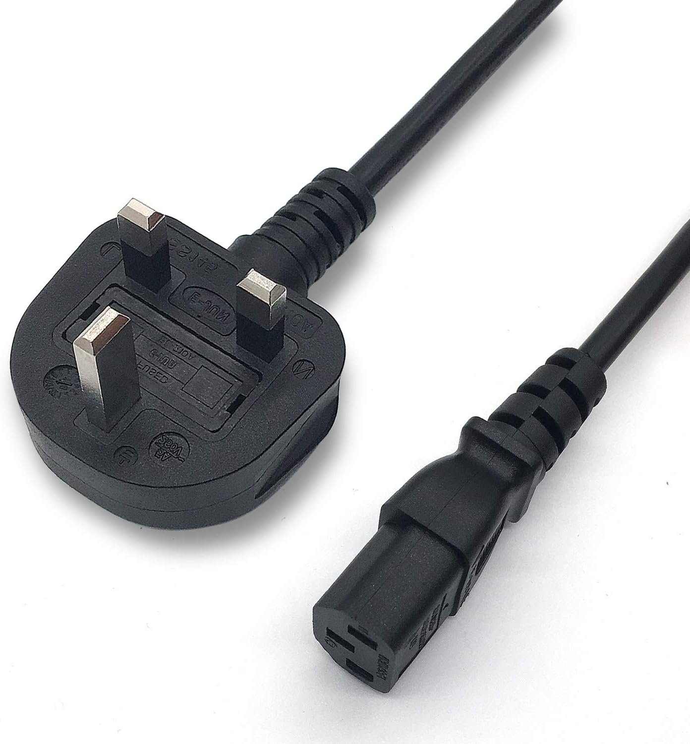 XINYUWIN 5FT 3 Pin AC Wall Power Cord Cable Compatible With BenQ Canon Optoma Infocus NEC Dell Sony Eiki ViewSonic Projector- IEC C13 H05VV-F 0.75mm² 3G
