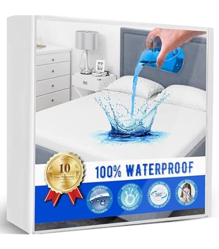 Surmatelas Extra épais Pour Grand Lit - Poche Profonde 20-53 Cm - Respirant Et Rafraîchissant - Lavable Machine