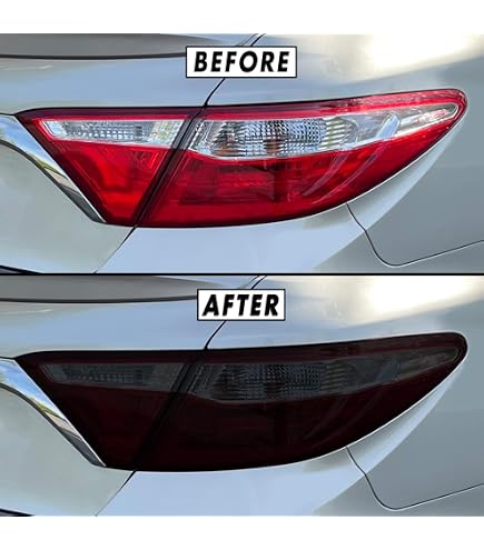 thumbnail image 2 of Precut Smoke Tint Vinyl Overlays For 2012-2014 Toyota Camry Reverse & Turn Signal Lights 2 of 11