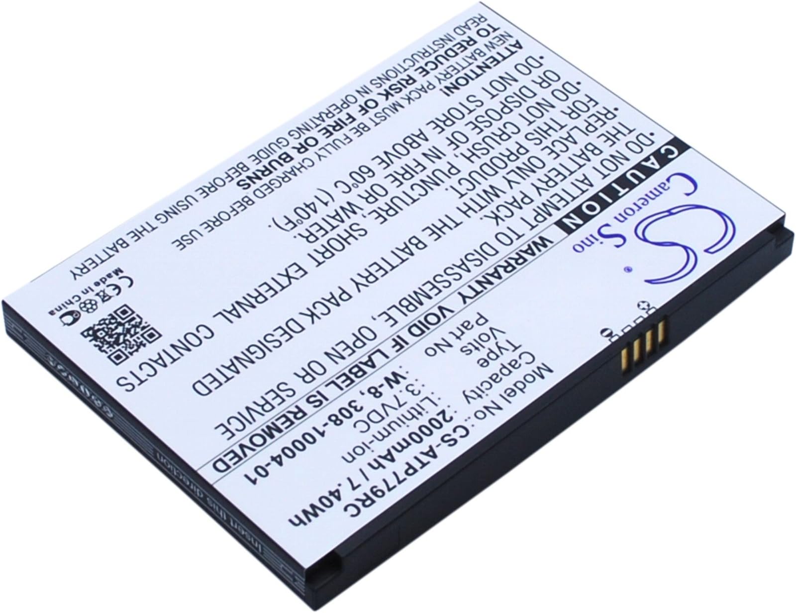 GAXI Battery for Netgear Aircard 779S 4G, AirCard 790, AirCard 790s Replacement for P/N 5200087, W-7, W-7a