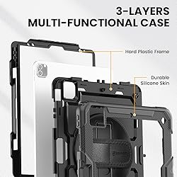 Timecity Protective Case for iPad Pro 12.9 inch
