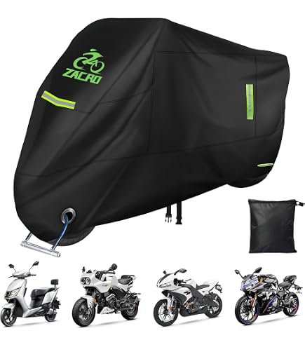 SRIMMIT Housse de Moto 420D très résistante pour modèles de Tourisme Harley Davidson