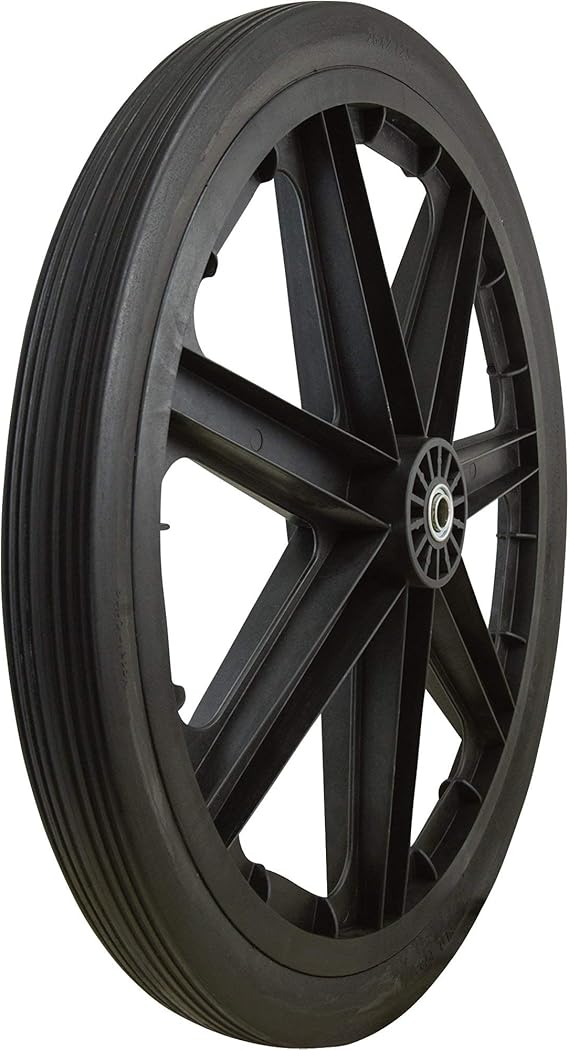 Marathon Tires FlatFree Tire on Plastic Spoke Rim 3/4in