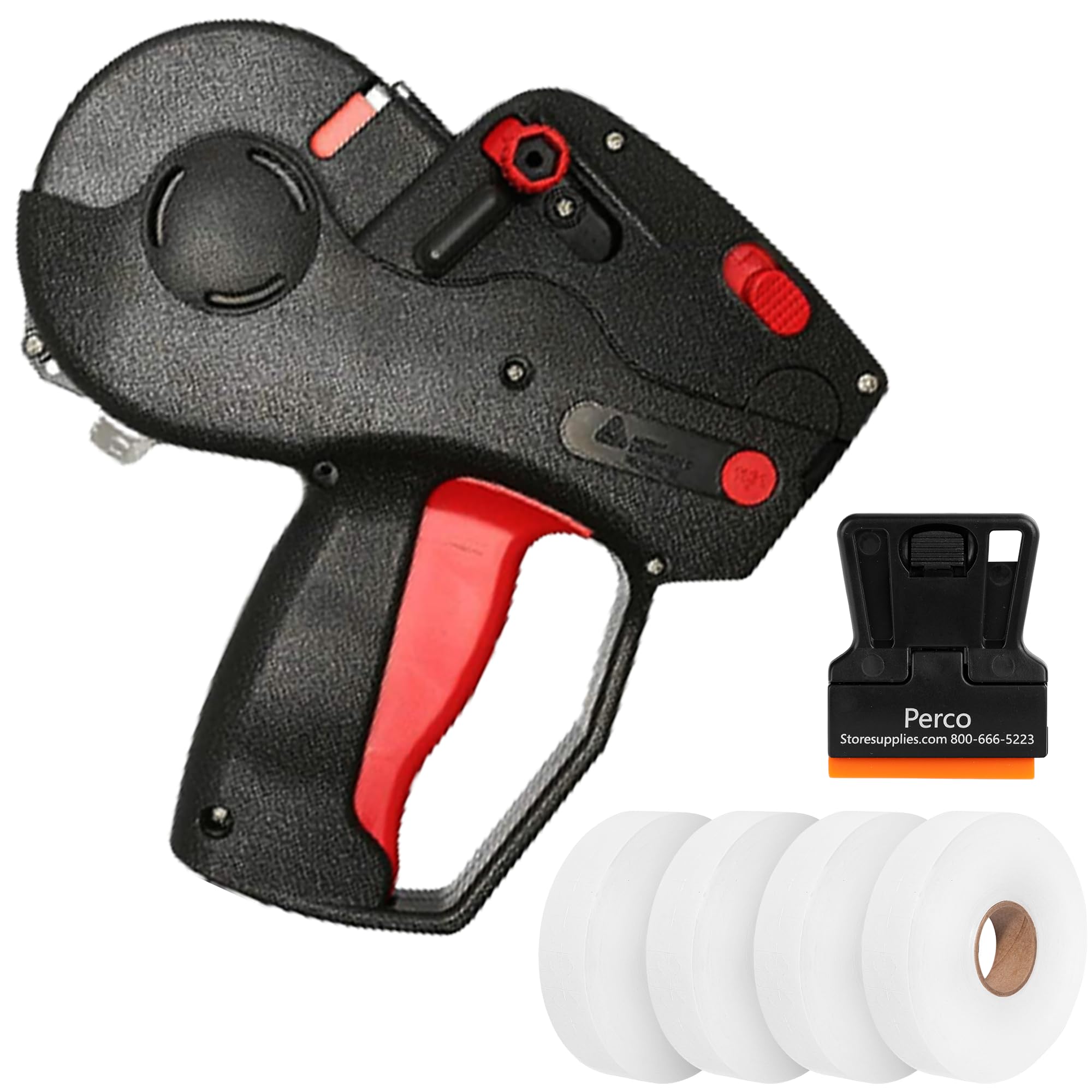 Photo 1 of Perco Monarch 1131 Pricing Gun with Labels Starter Kit: Includes Price Gun, 10,000 White Pricing Labels and Preloaded Inker