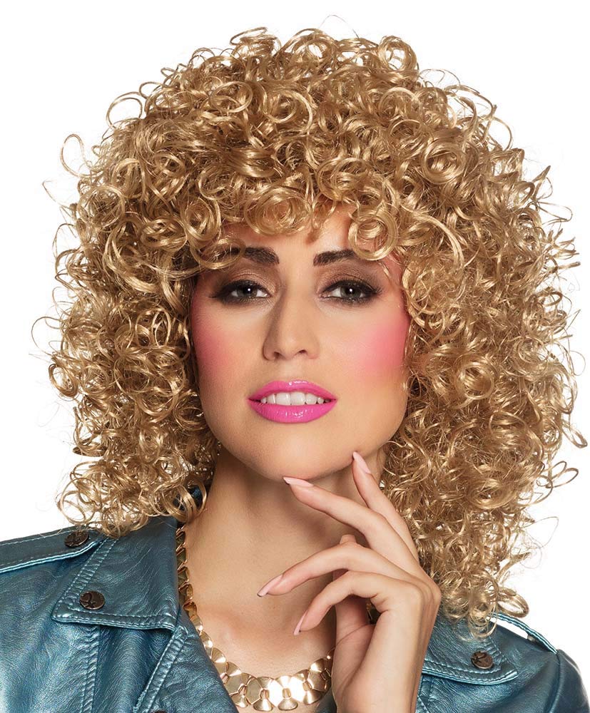 Boland - Adult Club Wig, Curly Synthetic Hair, Hairstyle, Costume, Carnival, Theme Party
