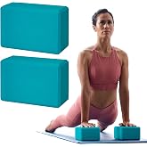 Gaiam Yoga Block - Supportive Latex-Free Eva Foam - Soft Non-Slip Surface with Beveled Edges for Yoga, Pilates, Meditation