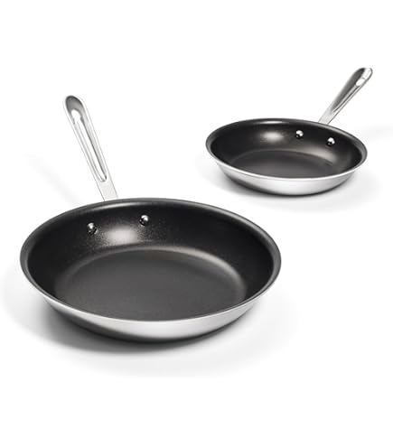 Amazon.com: All-Clad D3 3-Ply Stainless Steel Non stick Fry Pan 12