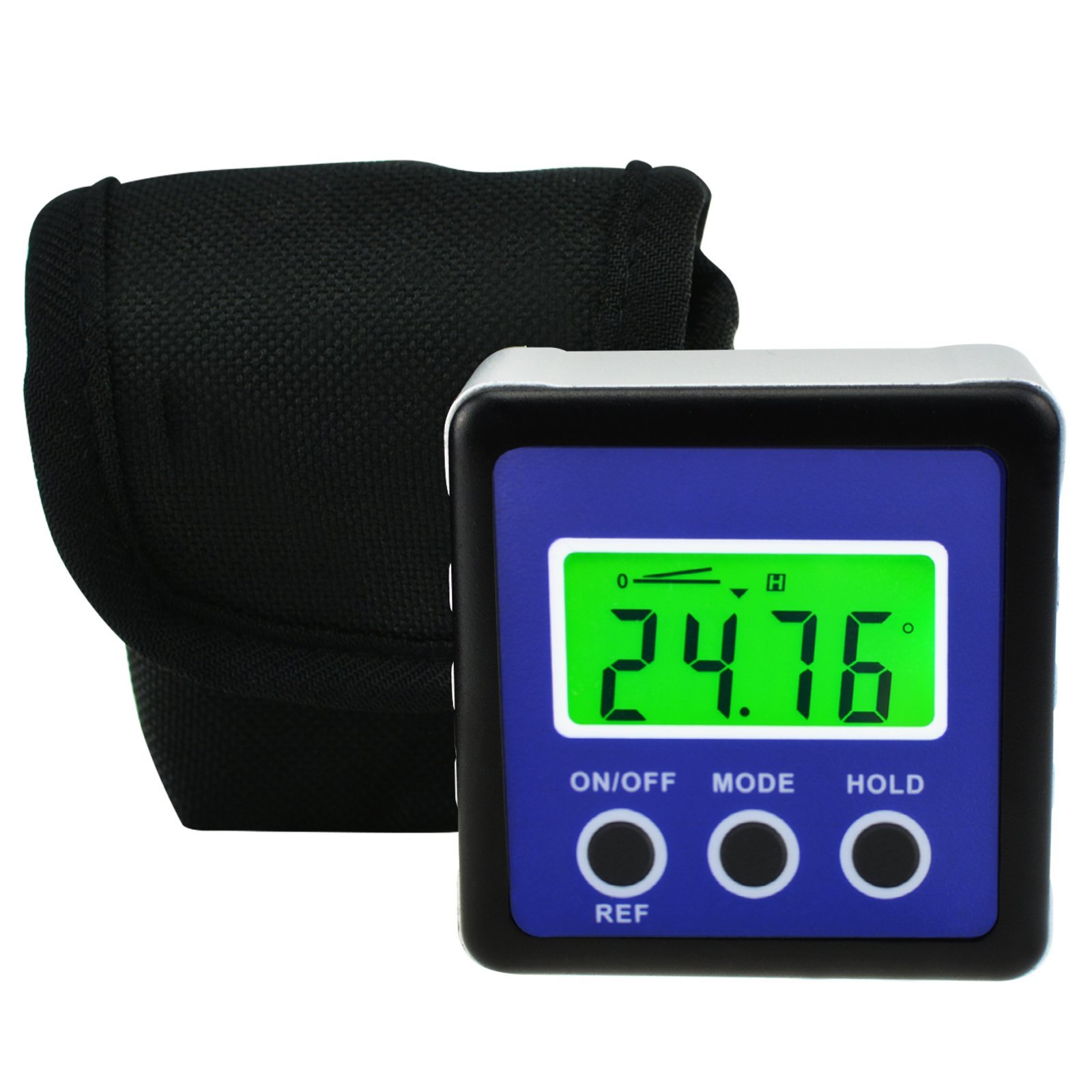 Digital Angle Finder/Bevel Box/Bevel Gauge Dust Waterproof Protractor/Inclinometer IP54 rate with 3 built-in Magnets (Angle Finder w/ backlight)